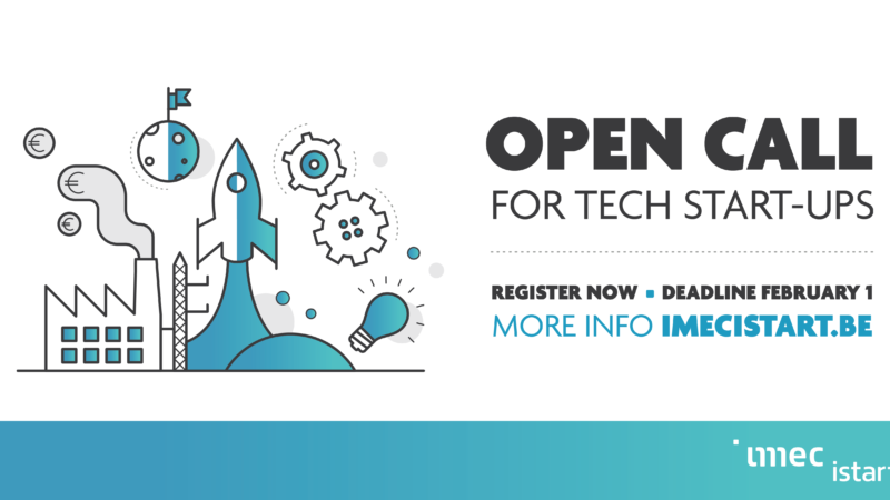 Open Call for Tech Start-ups