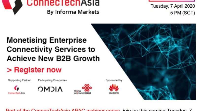 ConnecTech Asia: monetizing enterprise connectivity services